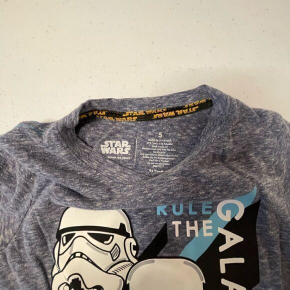 Star Wars storm trooper t shirt size 5 - Picture 2 of 5